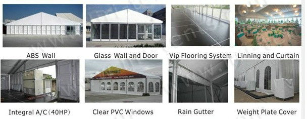 Wasserdichtes Stoff PVC-Planen-Zelt mit hoher Dichte, große aufblasbare Zelte für Lager