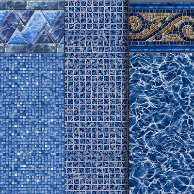 1.0- 2.0mm UV Resistance Plastic PVC Swimming Pool Liner Material