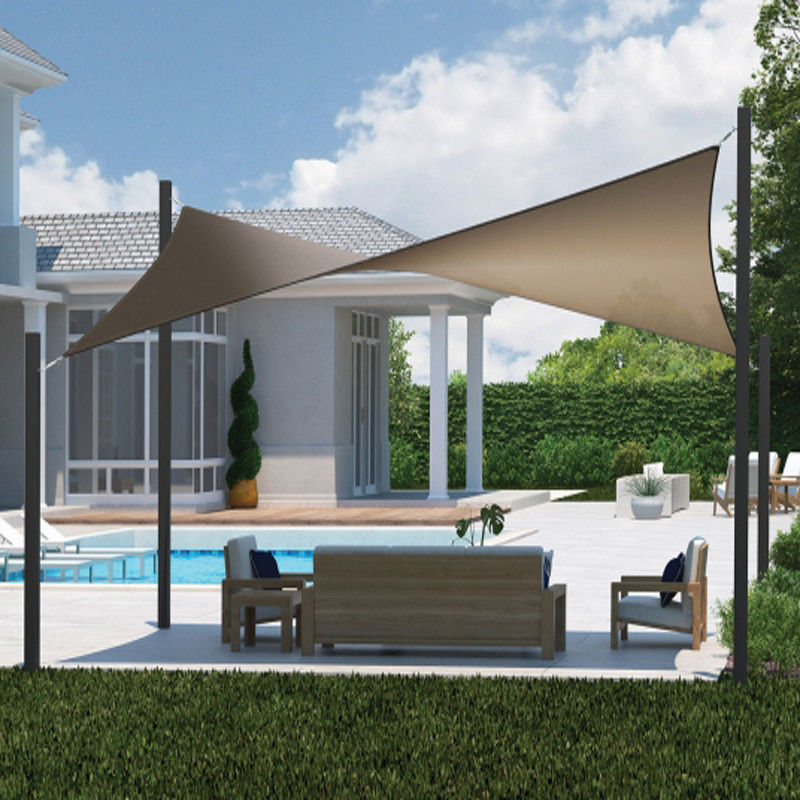 High Quality Outdoor Commercial Patio HDPE Breathable Toldo Vela Toldo Vela Rectangular/Square/ Triangle 340 GSM Shade S